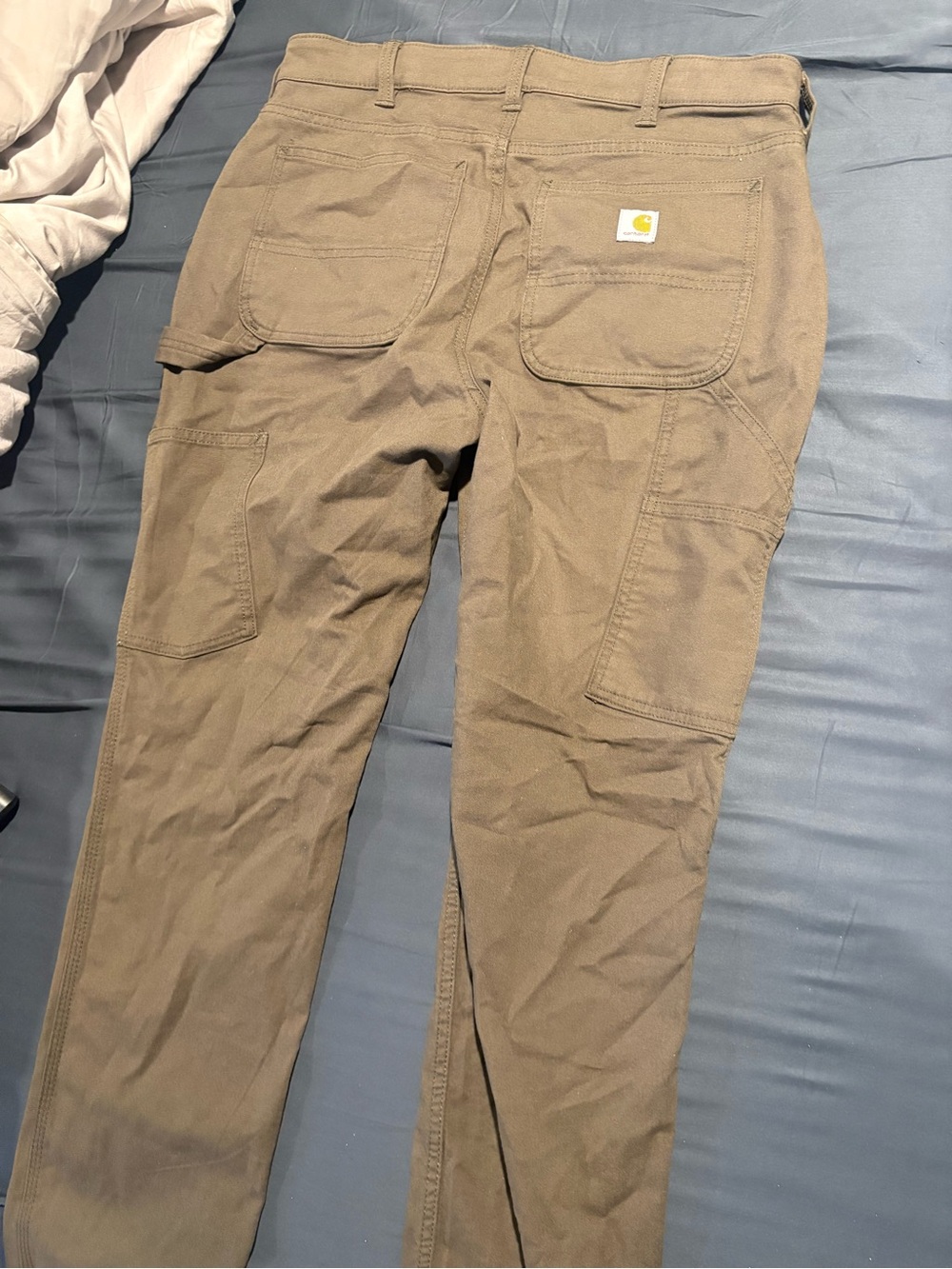 Carhartt Cargo Work Pants — Khaki Brown
